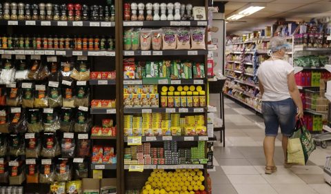 Supermercado na zona sul do Rio de Janeiro (RJ)  (Foto: Tânia Rêgo/Agência Brasil)