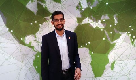 Sudar Pichai, CEO do Google. Foto: Wikimedia