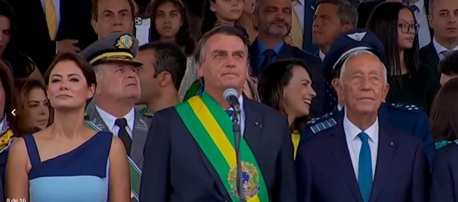 Sem a companhia de Lira, Pacheco e Fux, Bolsonaro participa do 7 de setembro no DF