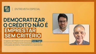 "Democratizar o crédito não é emprestar sem crédito", diz Nicolas Tingas da Febraban