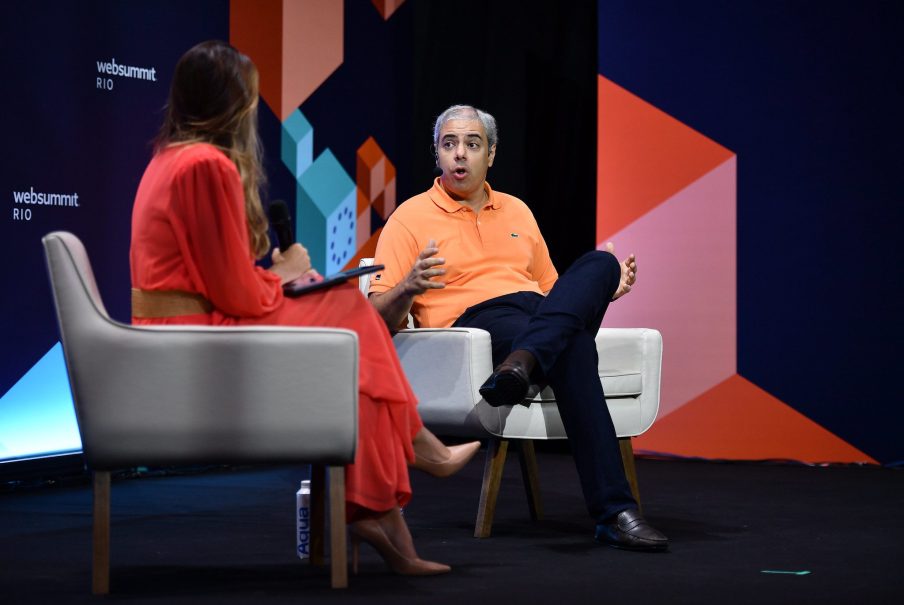Milton Maluhy Filho, CEO do Itaú Unibanco, no Web Summit Rio. Foto: flickr.com/