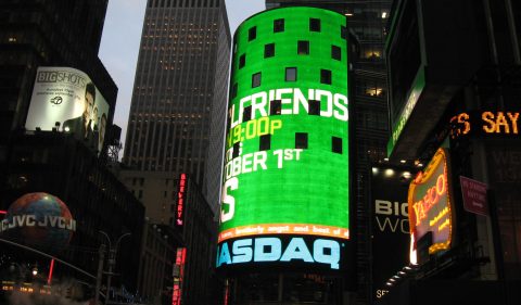 Edifício da Nasdaq na Times Square, em Nova York (Foto: Roman Suzuki / Wikimedia Commons)