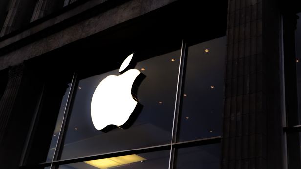 Fachada da Apple para ilustrar reportagem sobre ações de um portfólio global de ações