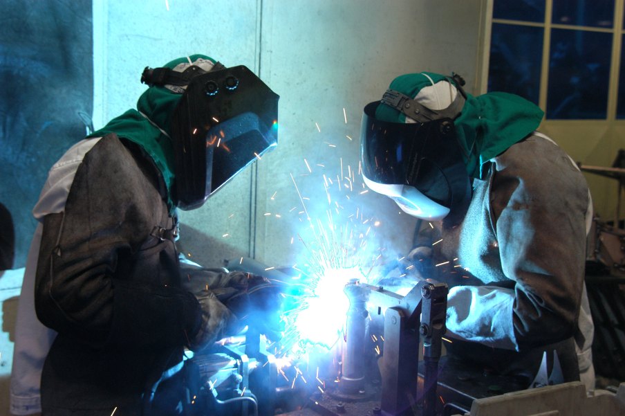 Linha de produção de motocicletas na Zona Franca de Manaus