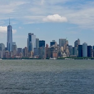 Imagem aérea de Nova York, cidade-sede das edições do LatAm CEO Conference do Itaú BBA