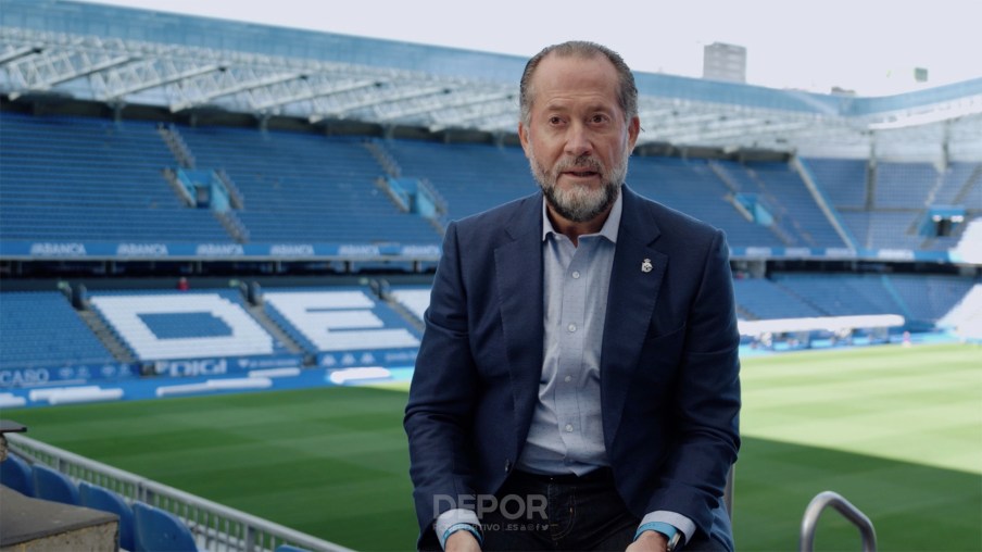 Juan Carlos Escotet, único bilionário da Venezuela e presidente do Deportivo La Coruña. Foto: Reprodução / La Coruña