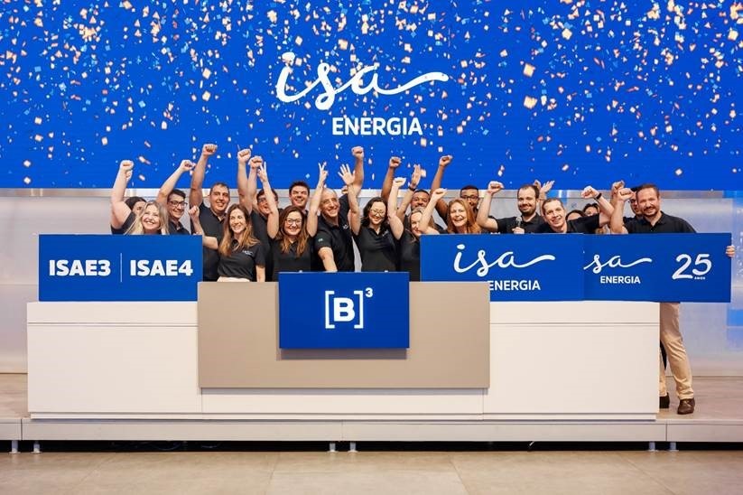 Foto de funcionários da Isa Energia (ISAE4)